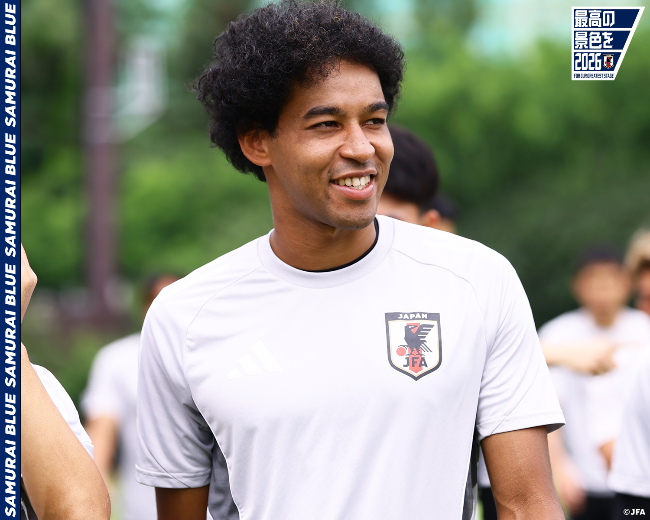 저메인 료. 사진=일본축구협회(JFA) SNS