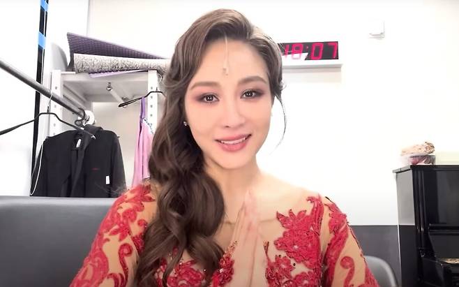 가수 옥주현. 유튜브 채널 '눙주현' 캡처.