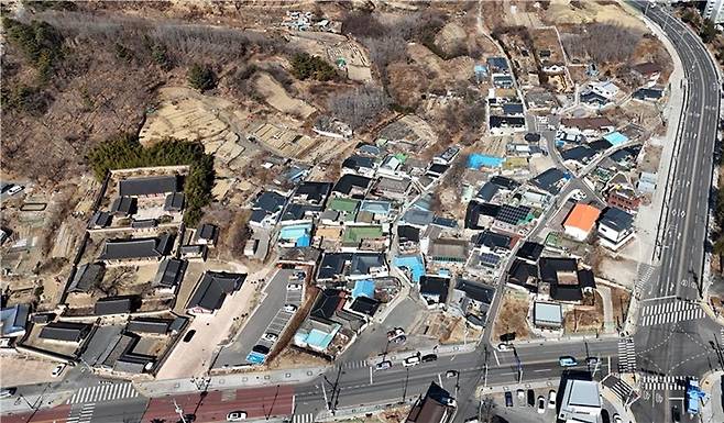 영천시 창구동·교촌동 일원 전경 ⓒ영천시