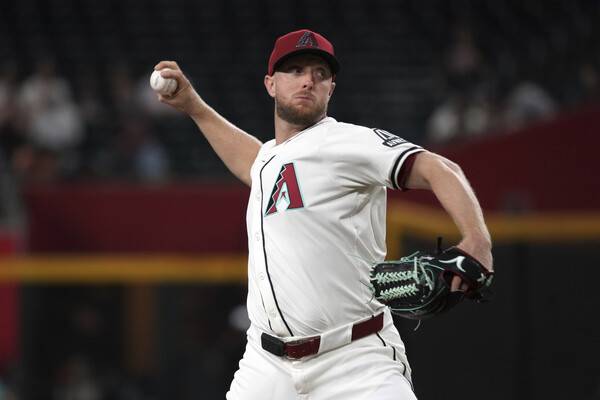 ▲ 애리조나 다이아몬드백스 투수 메릴 켈리. ⓒ연합뉴스/AP