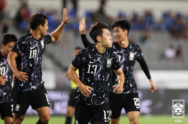 ▲ 15일 오후 용인미르스타디움에서 2025년 동아시아축구연맹(EAFF) E-1 챔피언십(동아시안컵) 남자부 3차전이 열린다. 대회 우승을 놓고 한국과 일본이 맞붙는다. ⓒ 대한축구협회