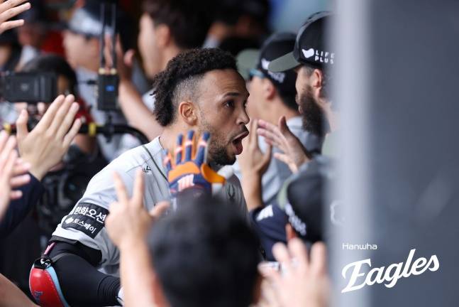 한화의 루이스 리베라토. /사진=한화 이글스 제공