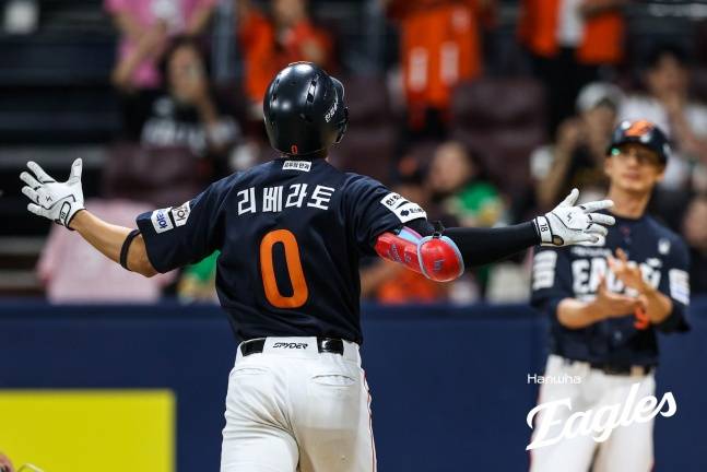 한화의 루이스 리베라토. /사진=한화 이글스 제공