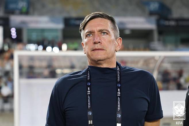 닐스 닐센 일본 여자축구대표팀 감독. /사진=대한축구협회(KFA) 제공