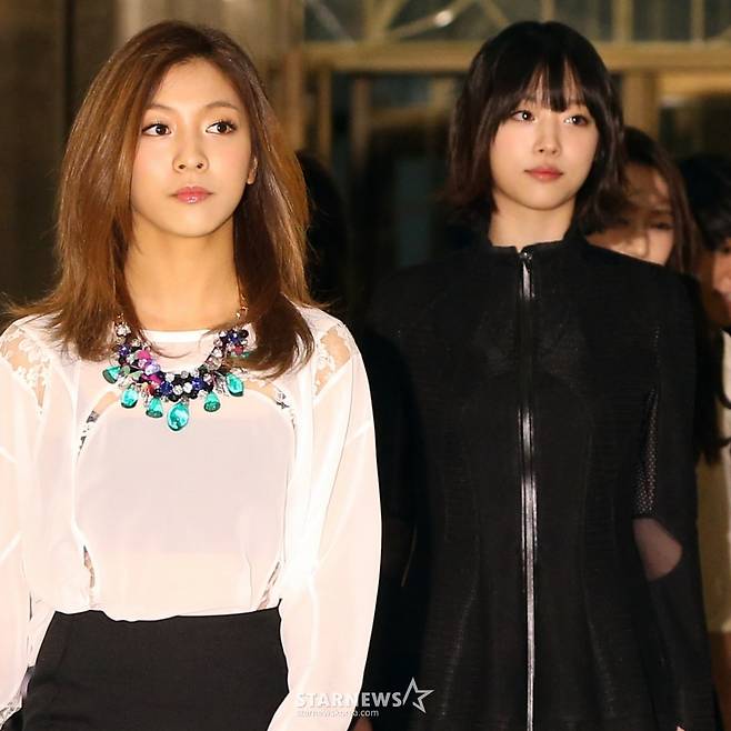 왼쪽부터 루나, 故 설리 /사진=스타뉴스