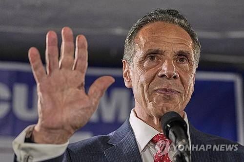 앤드루 쿠오모 전 뉴욕주지사 [AP 연합뉴스 자료사진. 재판매 및 DB 금지]