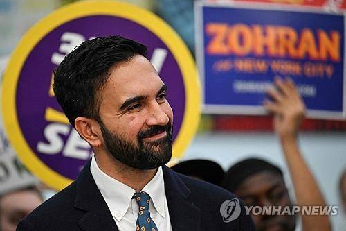 조란 맘다니 뉴욕시장 후보 [AFP 연합뉴스 자료사진. 재판매 및 DB 금지]