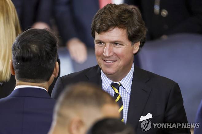 터커 칼슨  [EPA 연합뉴스 자료사진. 재판매 및 DB 금지]