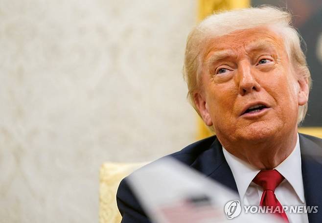 도널드 트럼프 미국 대통령 [로이터=연합뉴스. 재판매 및 DB 금지]