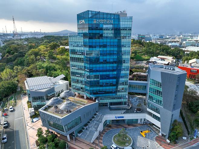 울산항만공사 전경. 울산매일 포토뱅크