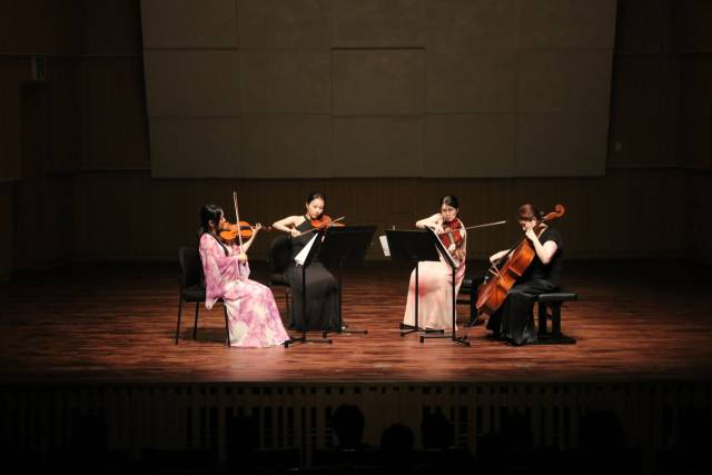 대구시향 현악4중주 공연모습. 대구문화예술진흥원
