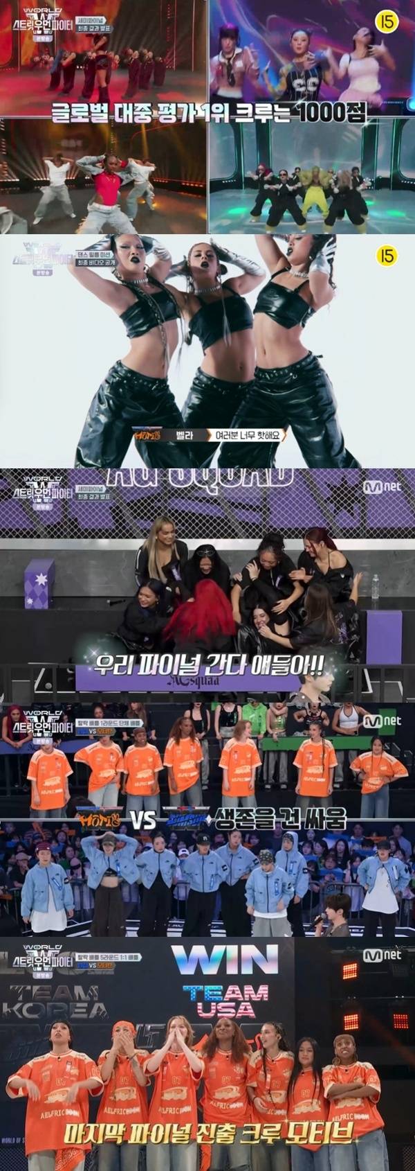 Mnet '월드 오브 스트릿 우먼 파이터' 캡처