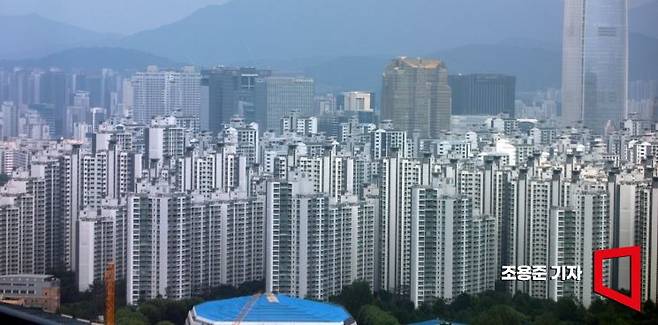 서울 송파구 잠실동 일대 아파트 전경. 조용준 기자