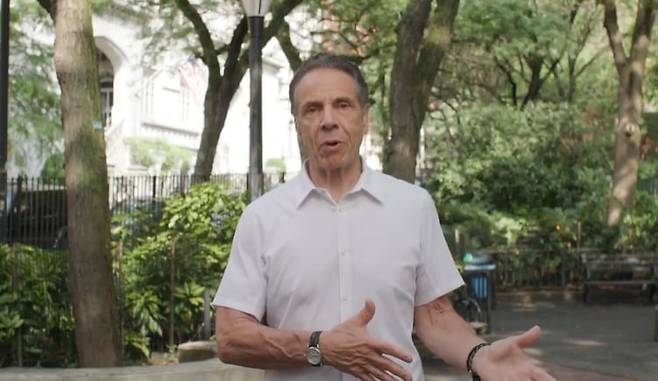 앤드루 쿠오모 전 뉴욕주지사는 14일 민주당을 탈당해 무소속으로 오는 11월 있을 뉴욕시장 선거에 출마한다고 밝혔다./X