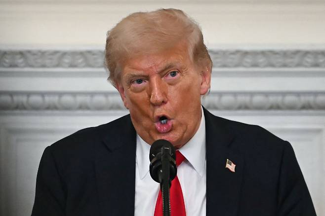 도널드 트럼프 미국 대통령. /AFP 연합뉴스