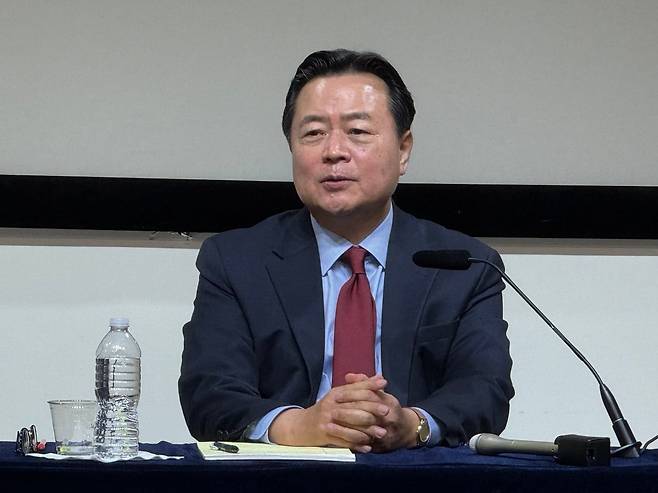 조현동 주미대사. /워싱턴=김은중 특파원