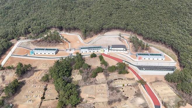 전남 구례군 ‘구례군 사육곰 보호시설’ 전경. 구례군 제공