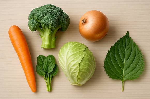 기본적으로 수용성·불용성 식이섬유가 함유된 채소를 섭취하는 것이 혈당 조절에 좋다. 사진은 AI로 생성한 이미지. [사진=챗GPT]