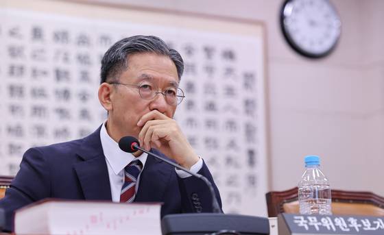 정성호 법무부 장관 후보자가 16일 오후 서울 여의도 국회 법제사법위원회에서 열린 인사청문회에 출석해 의원 질의를 듣고 있다. 뉴스1