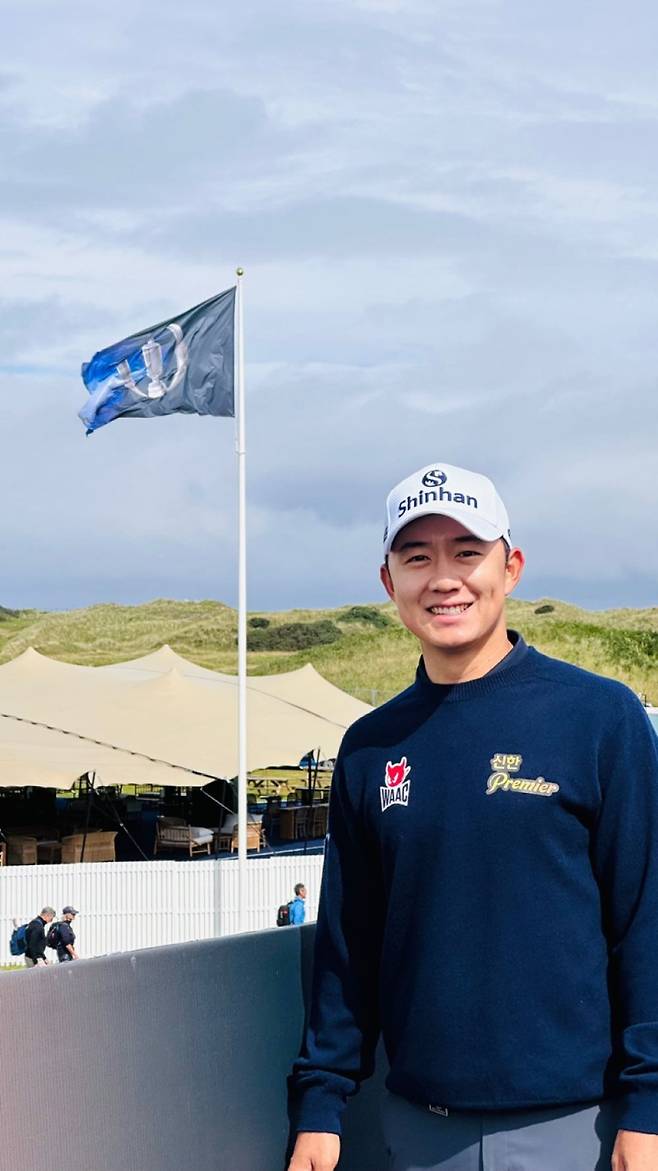 ‘제153회 디오픈 챔피언십’에 출전하는 송영한(34·신한금융그룹). KPGA 제공