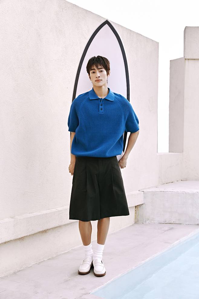 에잇세컨즈의 원턱 버뮤다 쇼츠. 삼성물산 제공