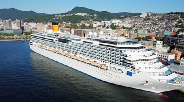 2025년 크루즈 체험단이 탑승할 대형 크루즈선 ‘코스타세레나’ 호. 해양수산부 제공