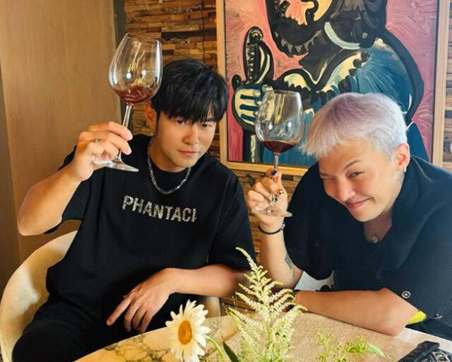 지드래곤이 주걸륜과 대만에서 만나 즐거운 시간을 보냈다. / 주걸륜 소셜미디어