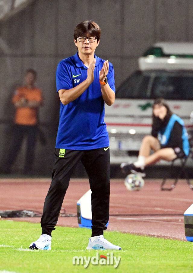 신상우 대한민국 여자축구대표팀 감독./마이데일리 DB