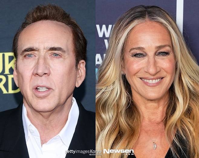 왼쪽부터 니콜라스 케이지, 사라 제시카 파커