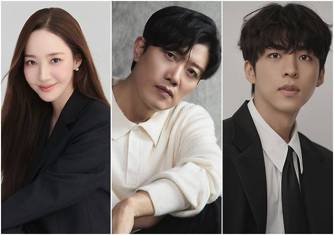 왼쪽부터 박민영, 박희순, 주종혁