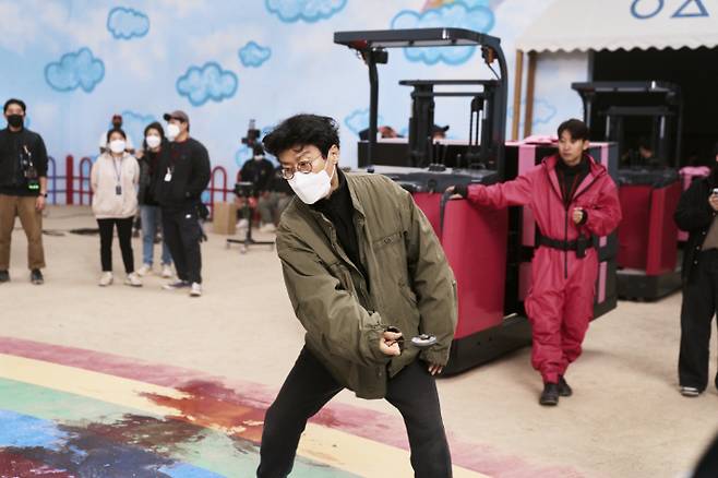 황동혁 감독. 넷플릭스 제공