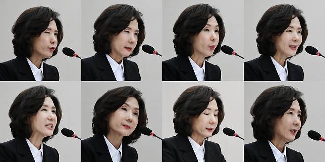 이진숙 사회부총리 겸 교육부 장관 후보자가 16일 국회 교육위원회에서 열린 인사청문회에서 의원 질의에 답하고 있다. 2025.7.16 홍윤기 기자