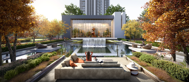 HDC현대산업개발이 삼성물산 리조트 부문과 협력을 통해 방배신삼호 재건축 사업에 선보일 ‘루미에르 가든(LUMIERE GARDEN)’ 예상 이미지. 사진 제공 = HDC현대산업개발