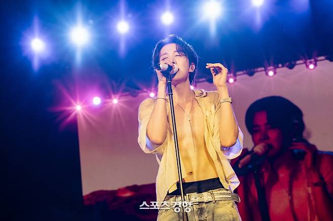 제이홉 롤라팔루자 베를린 무대 장면. 빅히트 뮤직 제공