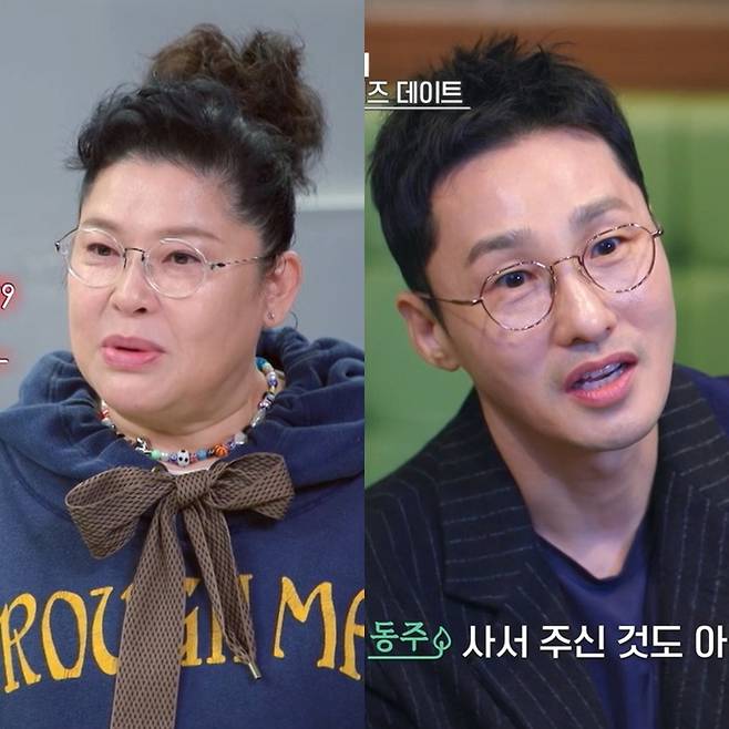 ▲ 이영자 황동주. 출처|KBS Joy \'오래된 만남 추구\' 캡처