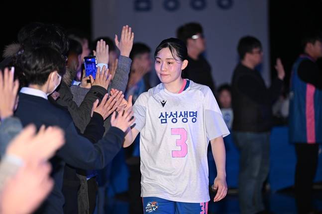 삼성생명 조수아. /사진=WKBL 제공