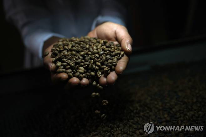 브라질 커피  [브라질리아 로이터=연합뉴스. 재판매 및 DB 금지]