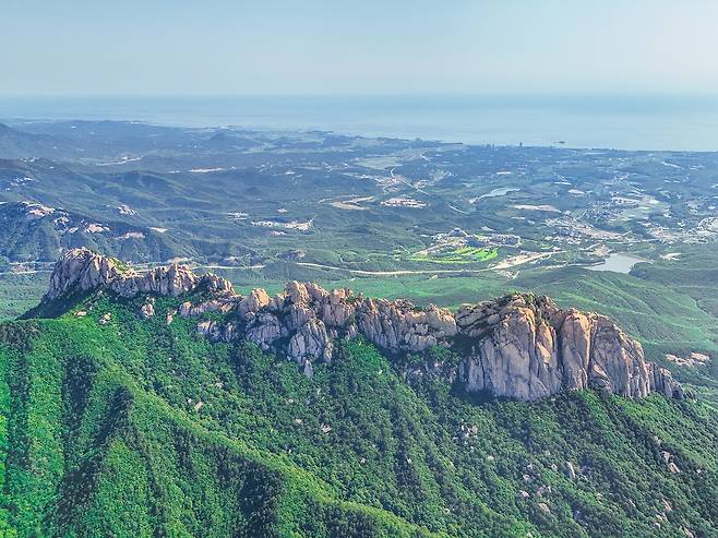 울산바위[사진/백승렬 기자]