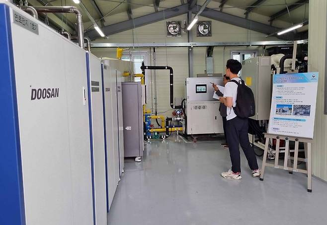 온실 3중 열병합시스템 설비  [촬영 박주영]