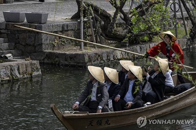 일본 구라시키 관광객 [EPA 연합뉴스 자료사진. 재판매 및 DB 금지]
