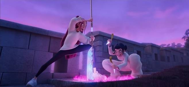 넷플릭스 애니메이션 영화 '케이팝 데몬 헌터스' 낙산공원 사진 출처 : 홈페이지 캡처