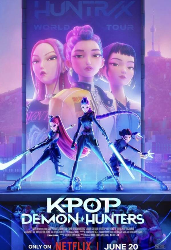 K-Pop 데몬 헌터스 포스터 <위키피디아 검색>
