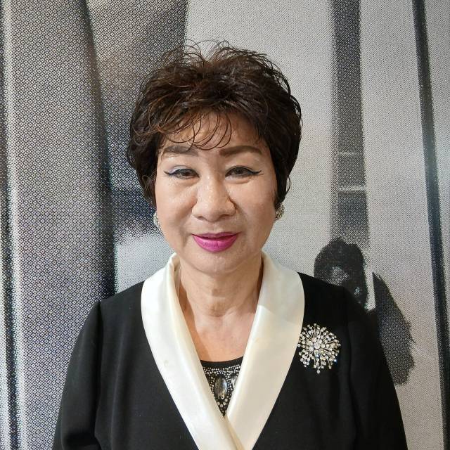 박정주 자비의집 후원회장. 이현주 기자