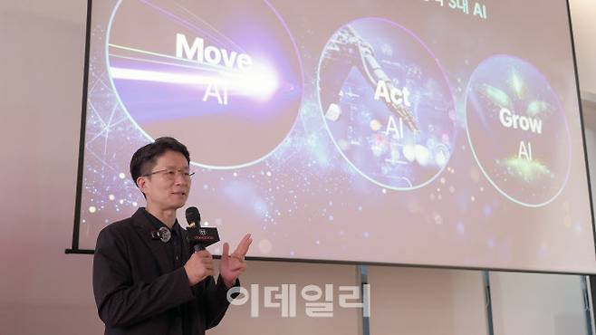 최준기 대동에이아이랩 대표가 17일 발표하고 있다.(사진=대동)