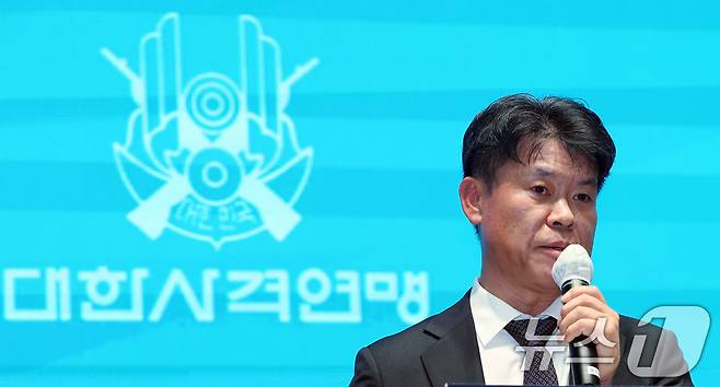 신명주 전 대한사격연맹 회장./뉴스1 ⓒ News1 박정호 기자