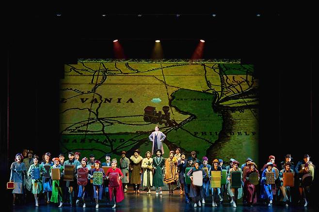 '브로드웨이 42번가' 공연 사진. 사진=CJ ENM, 샘컴퍼니