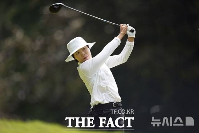 최근 한국선수 중 가장 컨디션이 좋은 이소미. 최종 라운드를 1타차 3위로 출발했으나 아쉽게 역전에 실패하고 공동 14위를 마크했다. /AP.뉴시스