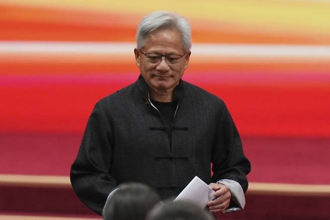 젠슨 황 엔비디아 CEO. AP·연합뉴스