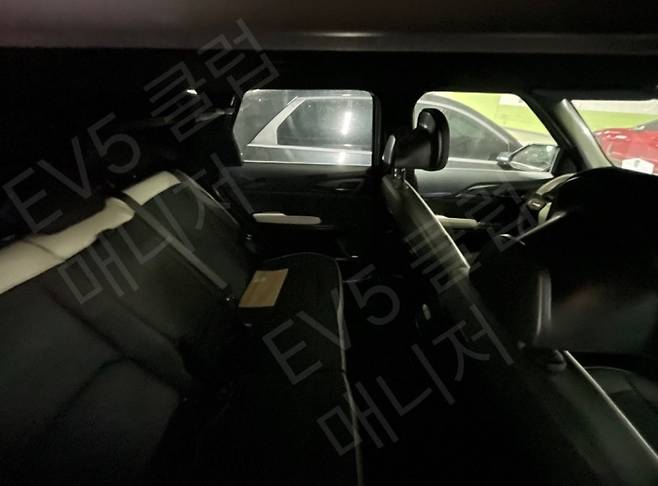 기아 'EV5' 내수용 테스트카 (출처 : EV5 클럽)