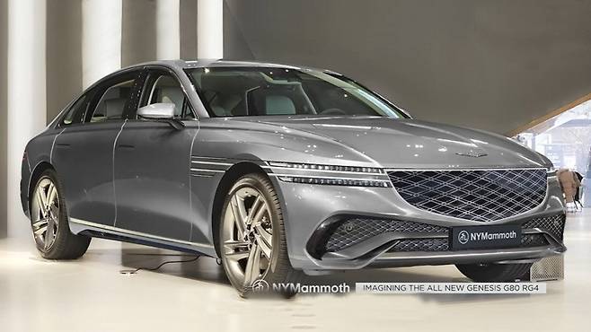 G80 풀체인지 예상도 (출처:뉴욕맘모스)